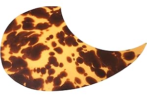 Musician Outfitters Acoustic Guitar OM 18V Style Pickguard Self Adhesive Tortoise Shell (Leopard Spotted)