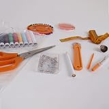Hobby Gift Medium Sewing Box Organiser Kit with Handle Sausage Dog view 10