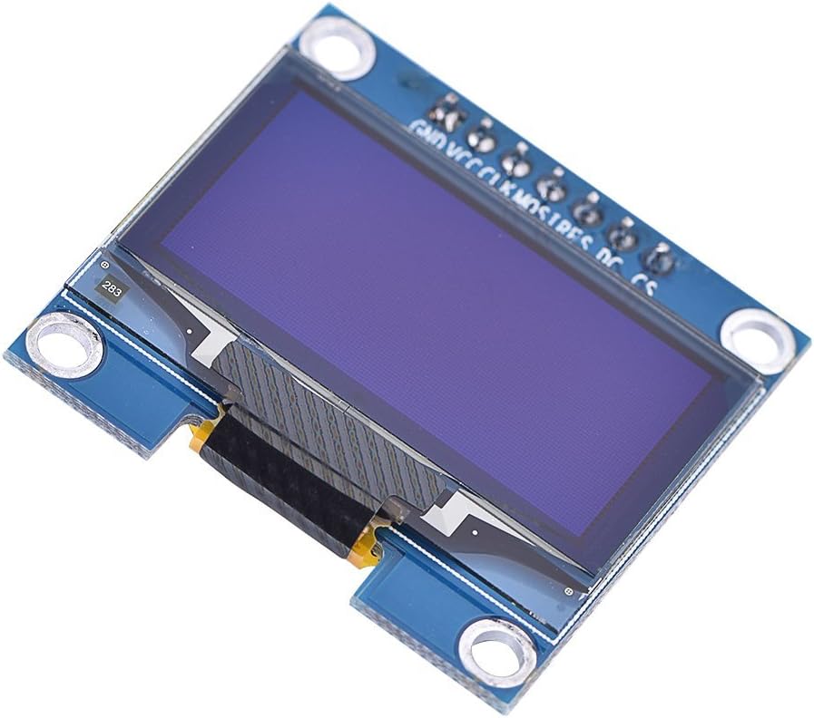 DollaTek 2Pcs 1.3" SPI 128x64 SSH1106 OLED LCD Display LCD Module for Arduino AVR PIC STM32 - White font - Image 4