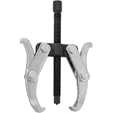 Performance Tool W87124 6 in. 2-Jaw Gear Puller | Automotive bearing and pulley puller. 3-1/4-inch reach. Heavy duty drop forged chrome vanadium steel construction