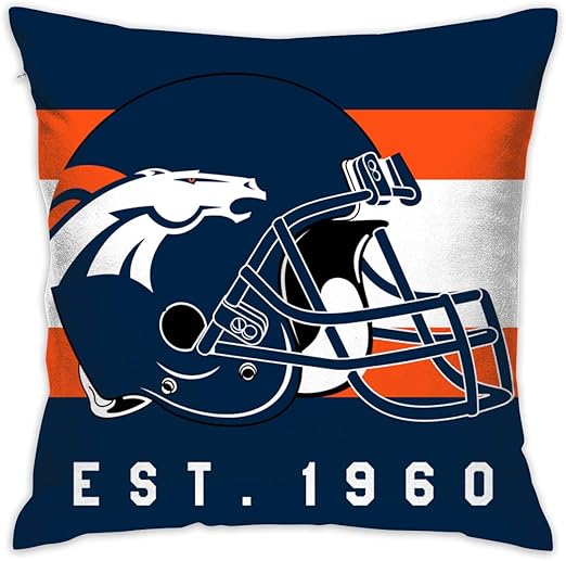 Amazon Com Gdcover Custom Stripe Denver Broncos Pillow Covers