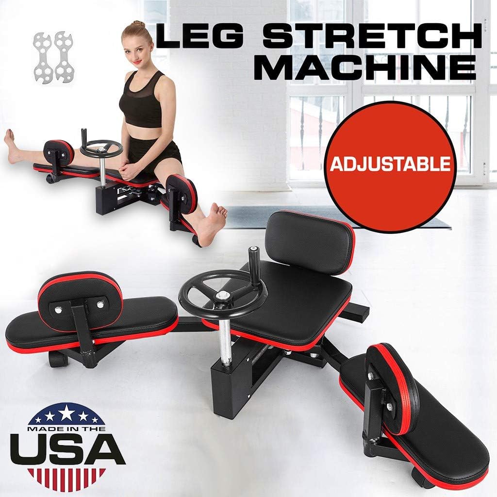 Leg Stretcher & Split Machine - Strength Training Leg Machines - Flexibility Trainer for Yoga & Martial Arts Training Equipment - Extends Over 180 Degrees - Heavy Duty Home/Gym Fitness Stretcher : Sports & Outdoors
