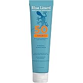 Blue Lizard Sport Mineral SPF 50 Lotion, Ideal for Athletes, 100% Mineral Sunscreen Actives, Fragrance-Free, Paraben-Free, Vegan, 5 fl oz