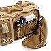 3VGEAR Outlaw II Gear Slinger Urban Sling Pack - 24L MOLLE Tactical Sling Bag Backpack with Hidden Pocket, Laptop Sleeve, and Hydration Compatibility - Rugged 600D Polyester - Olive Drab