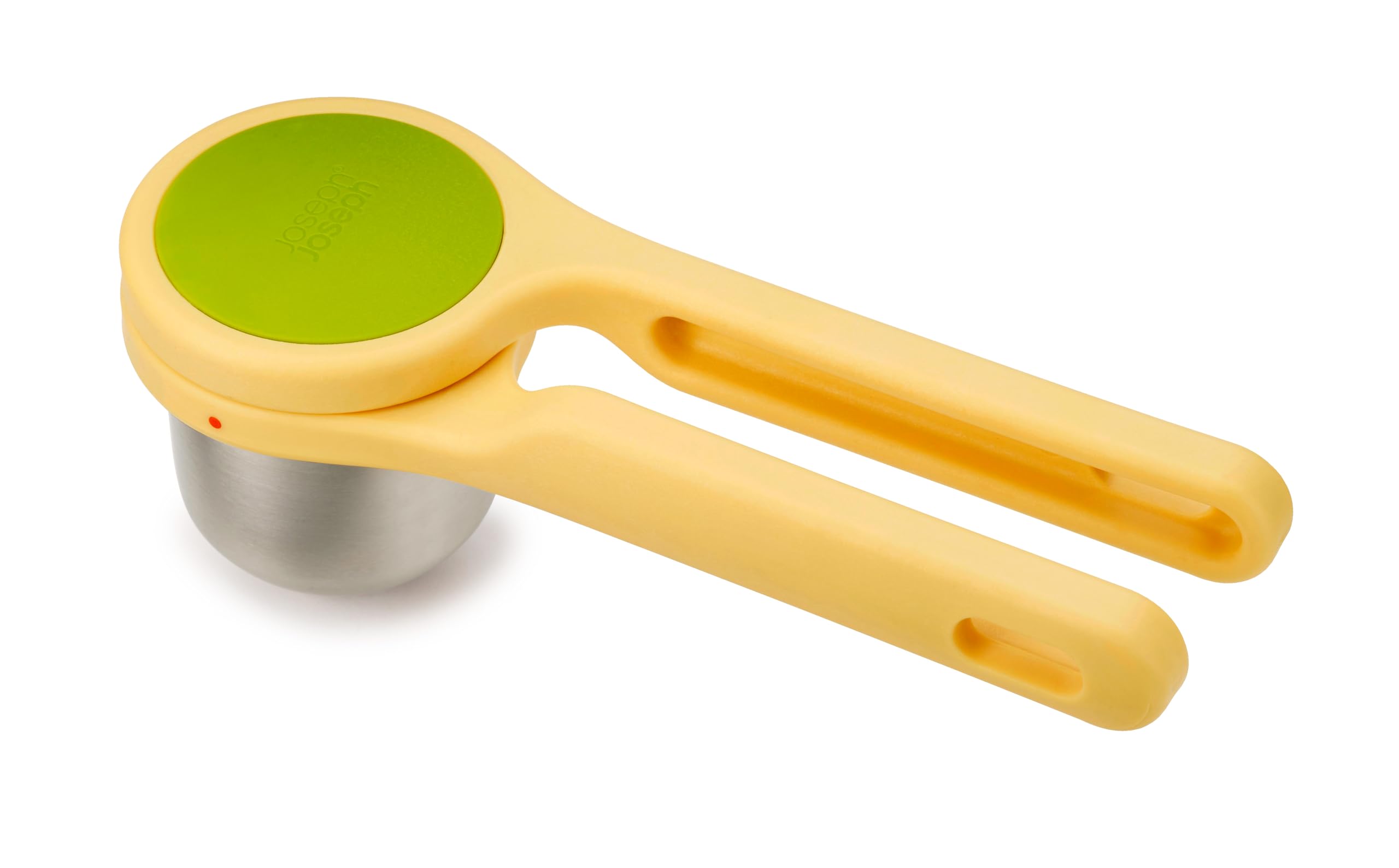 Photo 1 of Joseph Joseph Helix Citrus Press Juicer, Ergonomic Twist action hand press, lemon/lime squeezer, BPA free - Yellow