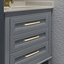 Lepatape 5 Pack 7-1/2inch(192mm) Gold Cabinet