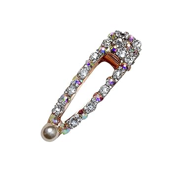 Amazon Com Weite Sparkly Women Girls Barrette Hair Clip Elegant