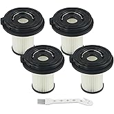 For Bissell For CleanView XR 200W Vacuum Filter Replacement Kit, 4 Filters & Cleaning Brush For 3789 3797 Models,Advanced Fil