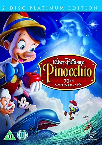 Pinocchio (DVD, 2009, 2-Disc Set, 70th Anniversary Platinum Edition)