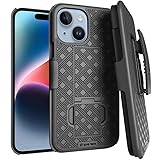 for Apple iPhone 15 Plus Case with Belt Clip