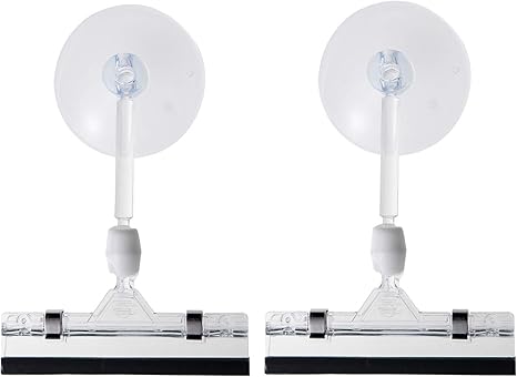 Amazerbath Shower Curtain Clips Detachable Splash Guard Shower