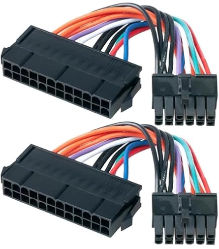 Amazon.com: GGZZ 24pin to 12pin Adapter Power Cable, 18AWG 24 Pin