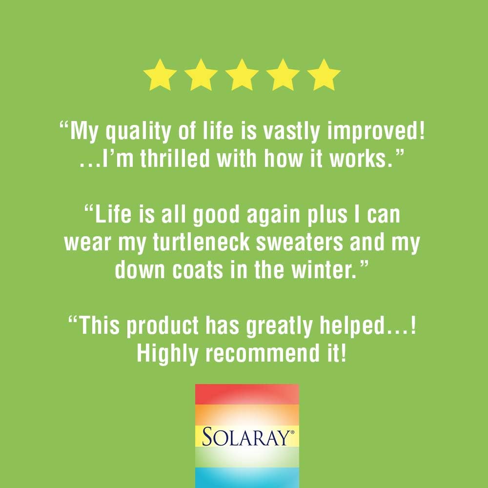 Solaray Black Cohosh 540 mg | Womens Health & Menopause Support Supplement | Whole Root | Non-GMO, Vegan & Lab Verified | 180 VegCaps: Health & Personal Care