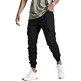 HOTake Men's Lightweight Joggers 4 Way Stretch Quick Dry Sweatpants with Pockets Cargo Joggers for Men Slim Fit