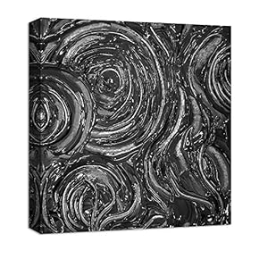 Canvas Wall Art Abstract Oil Painting Features Painting Artwork for Home Decor Framed - 12x12 inches