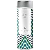 Art of Tea | Pacific Coast Mint 1oz (Organic Peppermint and Organic Spearmint Tea) | Artisan Loose Leaf Tea Tin