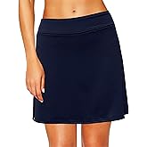 Oyamiki Women's Active Athletic Skort Lightweight Tennis Skirt Perfect for Running Training Sports Golf