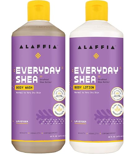 Amazon.com : Alaffia Everyday Shea Vanilla Lotion and Mint Body