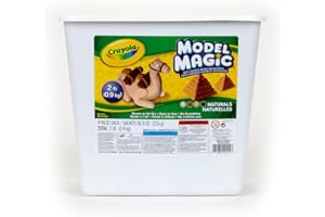 Crayola Model Magic Bucket, Naturals, School and Craft Supplies, Gift for Boys and Girls, Kids, Ages 3,4, 5, 6 and Up, Holida