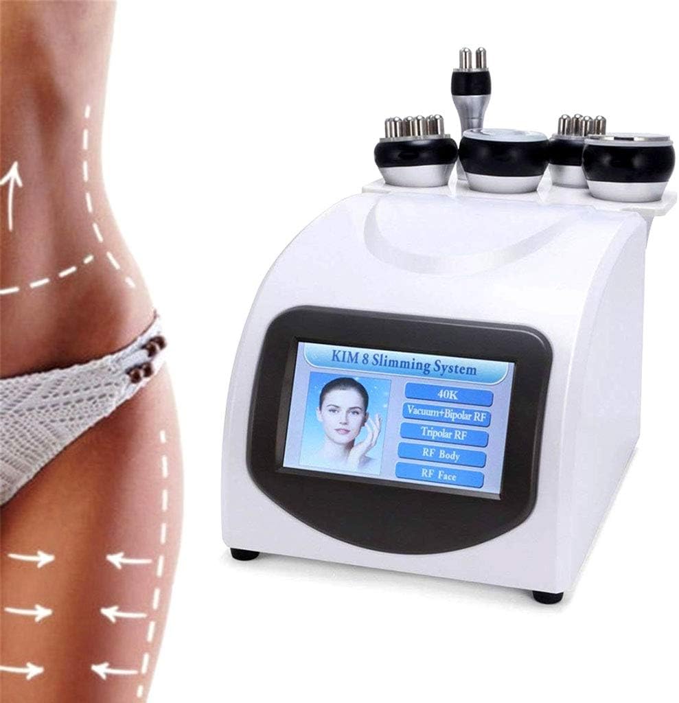 AMINSHAP Desktop 40K Body Fat Burner Ultrasonic Cavitation RF Weight Loss Instrument Anti-Wrinkle Anti-Cellulite Negative Body Slimming Machine Beauty Equipment