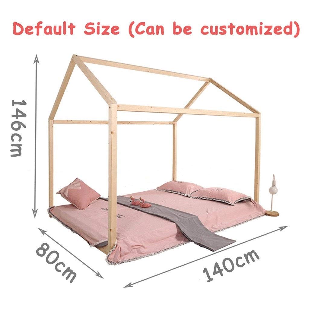 natural wood cot bed