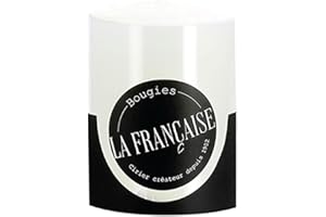 Bougies La Francaise - French Made Votive Candle - Made in France, White Color, +/- 12-Hour Burn Time - 1.50 x 1.96 inches