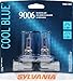 Sylvania 9006 CB Cool Blue Halogen Replacement Bulb, (Pack of 2)