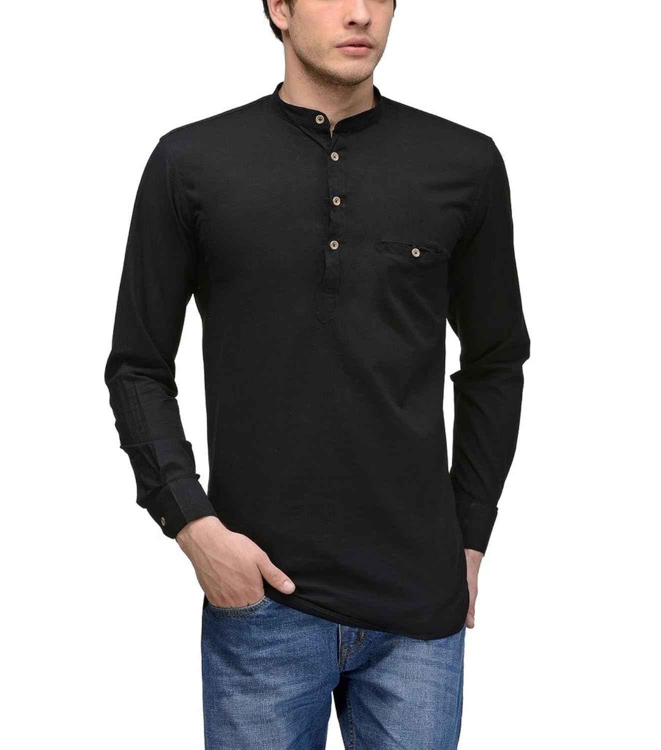 feed up men's cotton pack of 4 kurta's