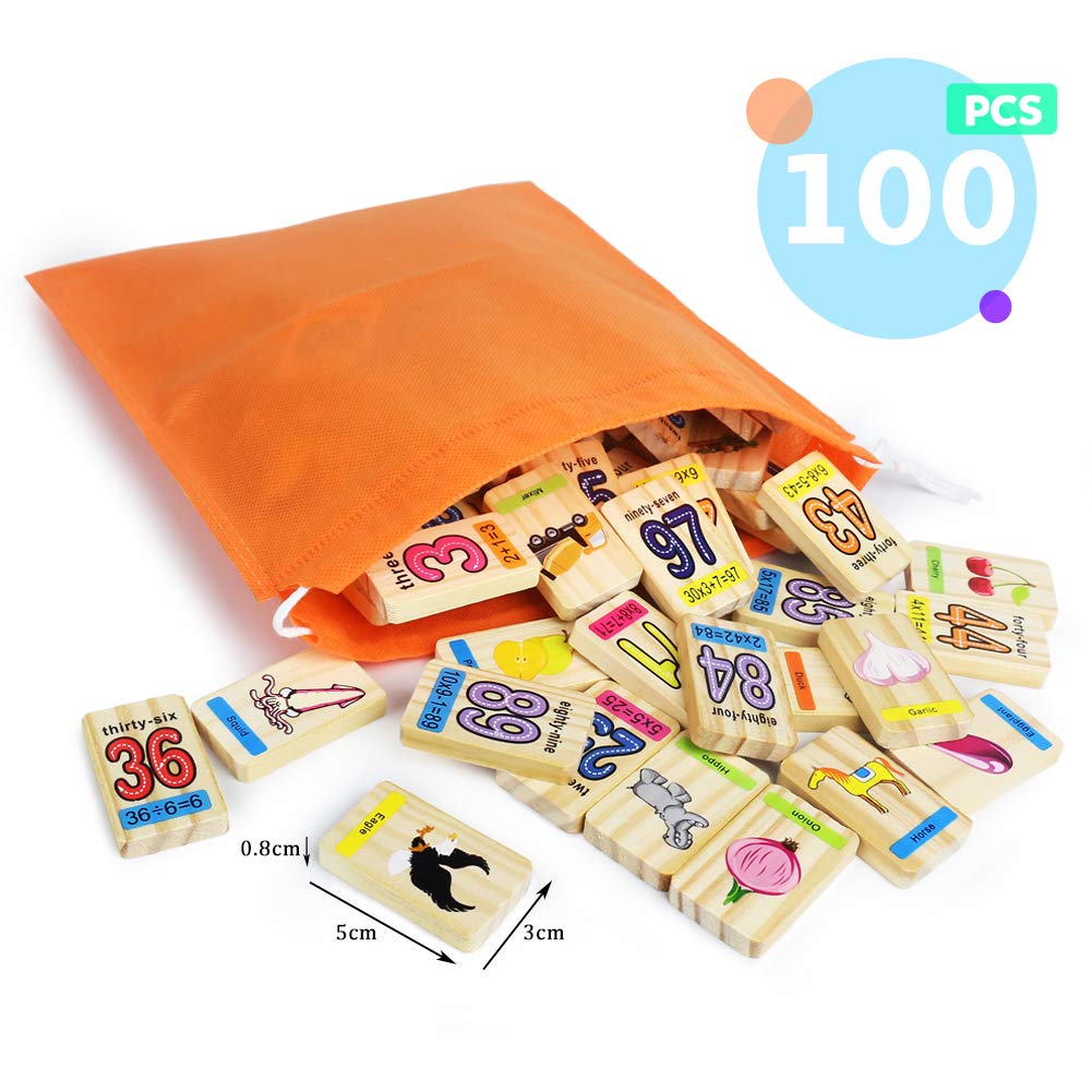 childrens wooden dominoes