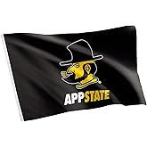 Desert Cactus Appalachian State University ASU Flag - 3 x 5 Feet Mountaineers Banner, Indoor/Outdoor Durable Fabric, 100% Polyester Design (Style 3)