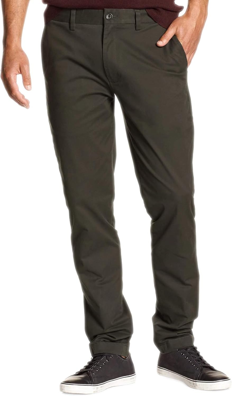 grey stretch chinos