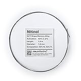 Nitinol 1 Meter Pre-Trained Shape Memory Alloy