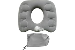 Inflatable Donut Pillow, Multifunctional Seat Cushion, Hemorrhoid Cushion, for Gaming Chair, Pressure Relief, Car Seat, Wheel
