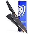Dalstrong Chef Knife - 8 inch - Shadow Black Series - Black Titanium Nitride Coated - Razor Sharp Kitchen Knife - High Carbon 7CR17MOV-X Vacuum Treated Steel - Chef's Knife - NSF Certified