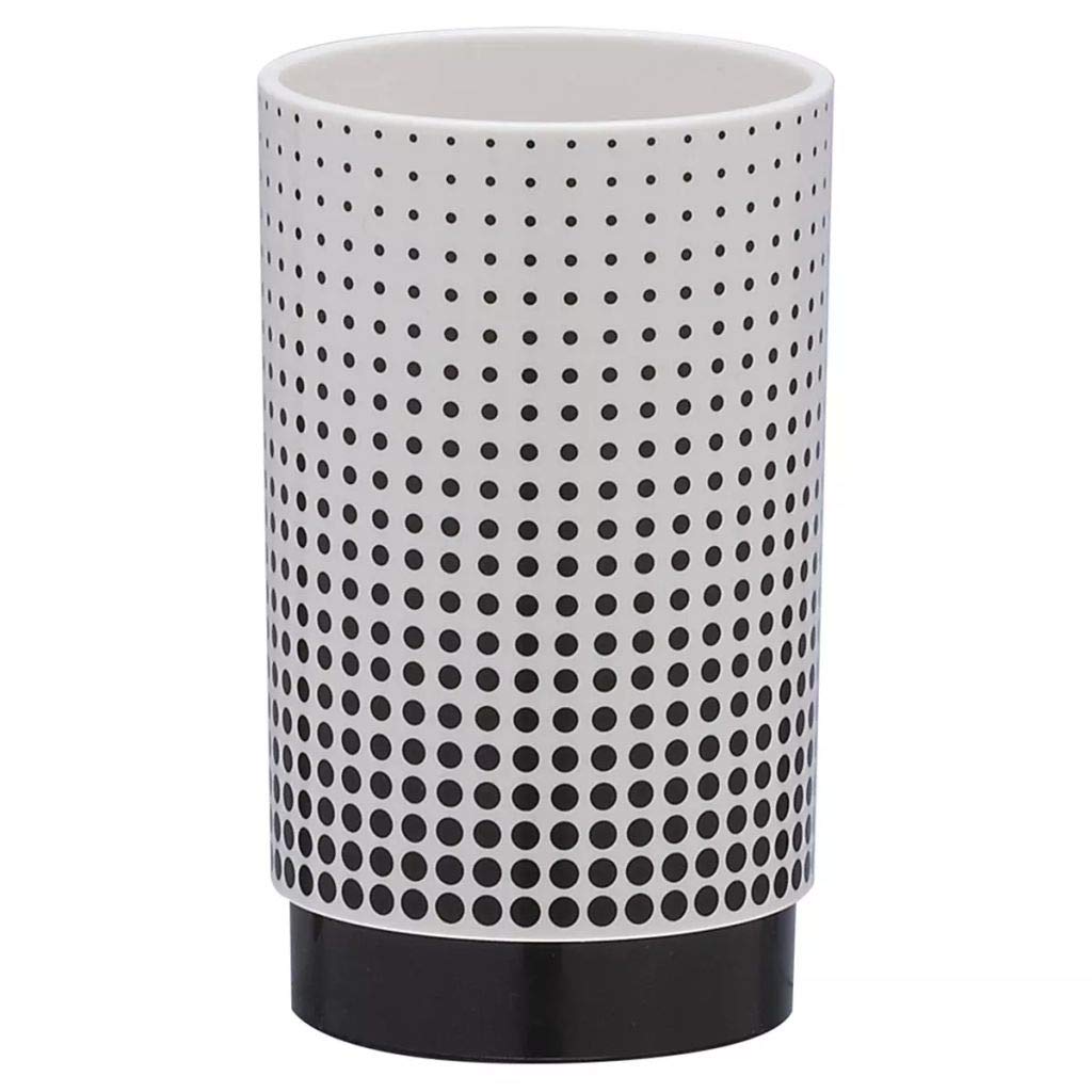 Sealskin Speckles Tumbler, ABS, Black, 6.9 x 11.4 x 6.9 cm