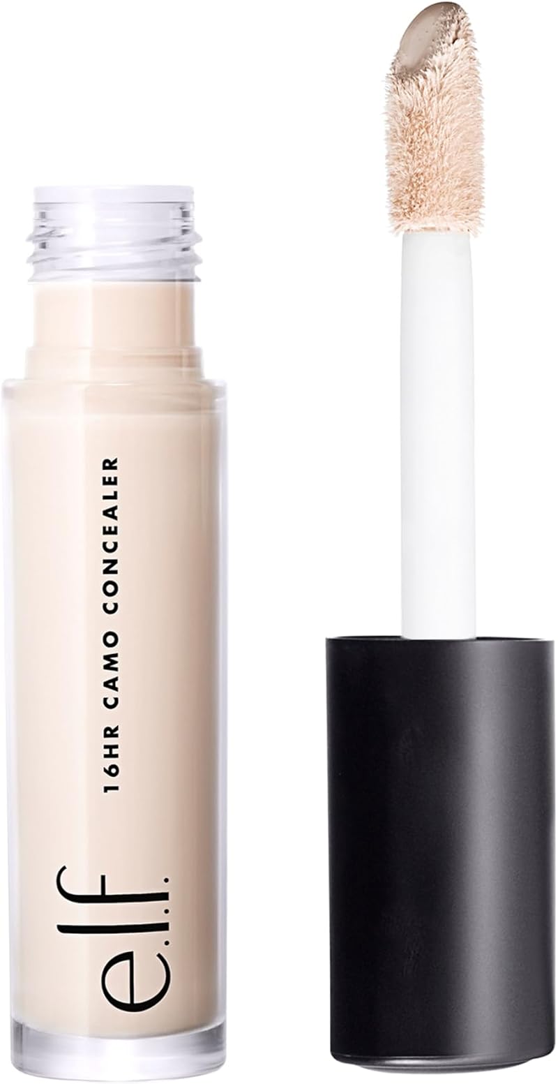 e.l.f. 16HR Camo Concealer Full Coverage Matte Finish Fair Rose 0.203 Oz