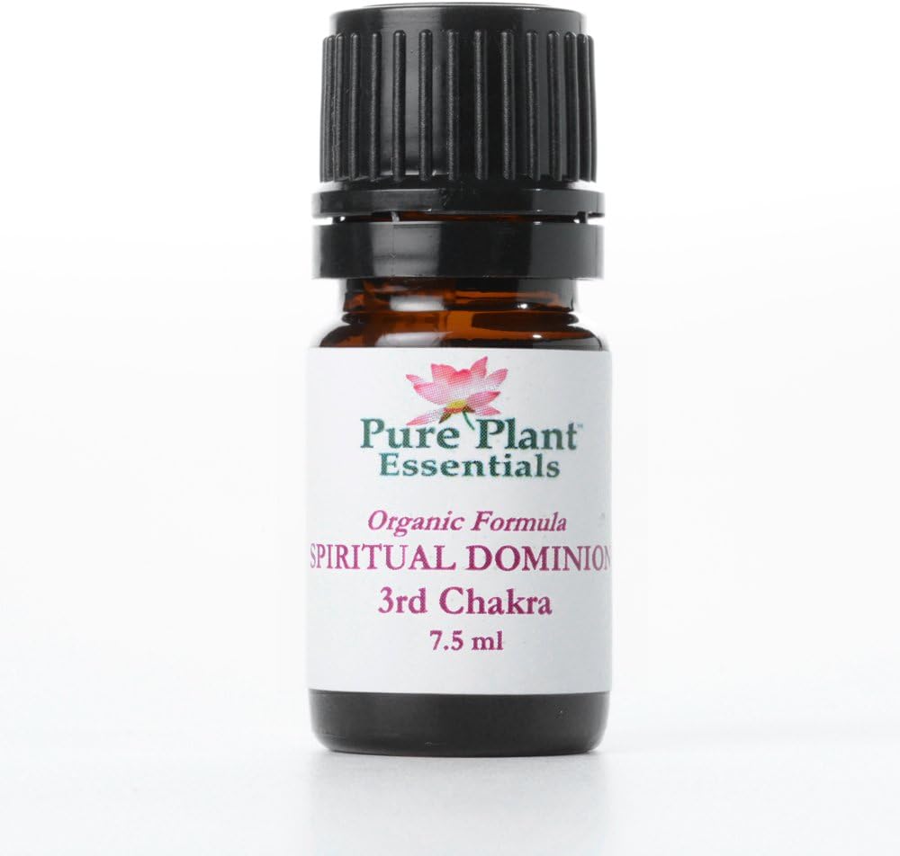PurePlant Essentials Custom Formula Spiritual Dominion 3rd Chakra Oil (7.5 ml)