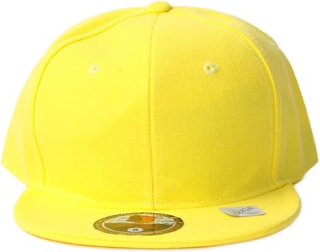 black and yellow hat