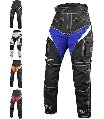 Amazon.com: BYKR Motorcycle Pants for Men & Women Armored Cordura
