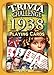 Flickback 1938 Trivia Playing Cards Birthday or Anniversary