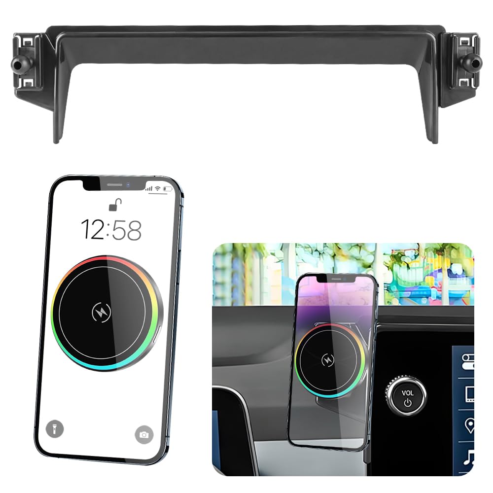 Photo 1 of LUNQIN Car Magnetic Phone Mount for Honda Prologue 2024 2025 2026 and Acura ZDX 2024-2025 Auto Interior Accessories Best Cellphone Holder Fast 15W Wireless Charger Cell Phones Charging Screen Stand