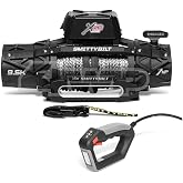 Smittybilt XRC Gen 3 9,500lb Comp Winch with Synthetic Rope - SB98695