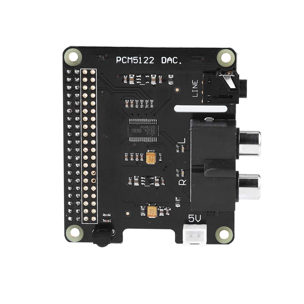 Eboxer Raspberry Pi Expansion Board Raspberry Pi HIFI DAC+ HD Audio PCM5122 24-bit Expansion Board for Raspberry Pi 3 Model B / 2B /B+/A+/ Raspberry Pi Zero W