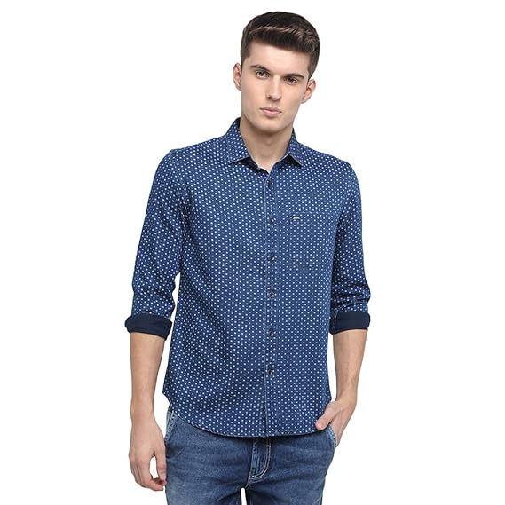 basics slim fit shirts