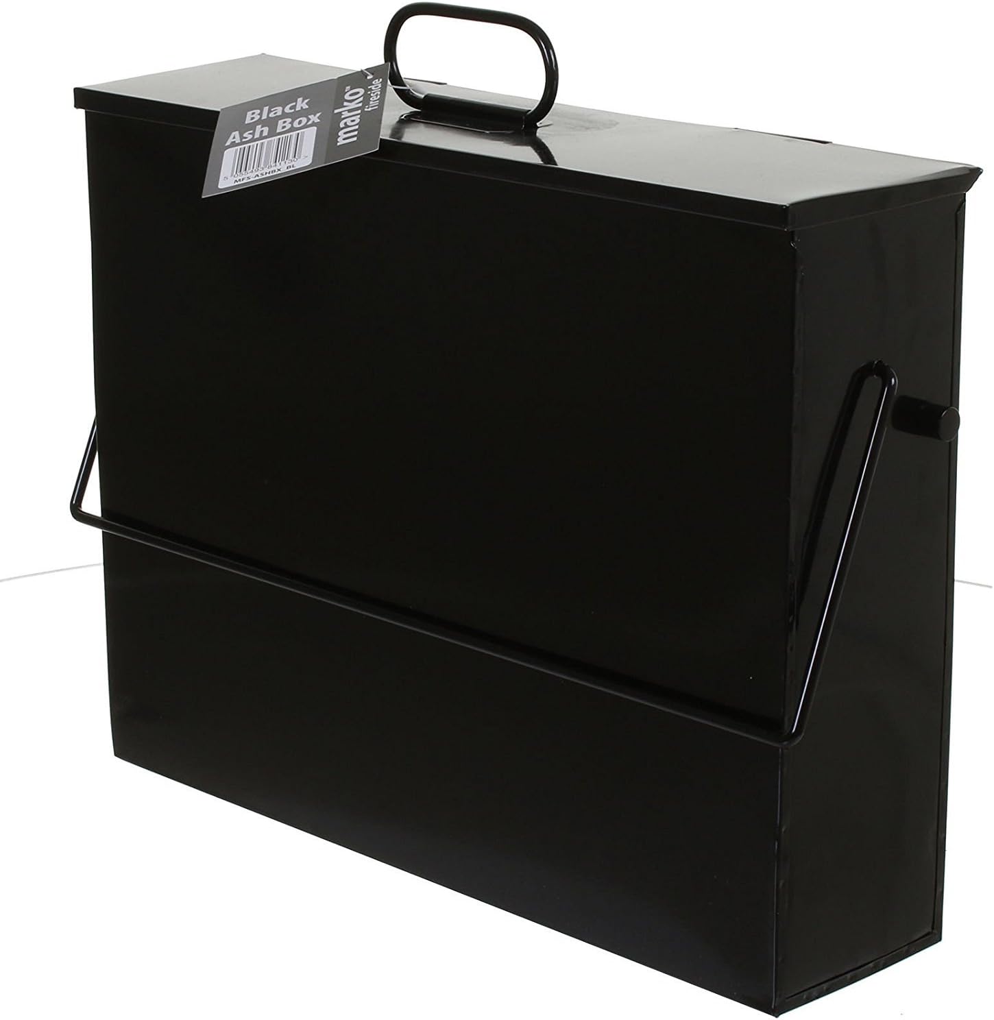 Fireside Ash Carrier Galvanised Metal Hot Tidy Box Container Fireplace