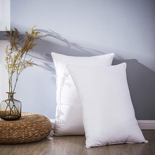 Amazon Com Luosifen Down Feather Pillows Set Of 2 For Sleeping