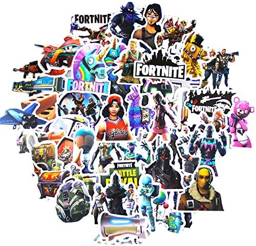 shuyilong Vinyl Gaming Stickers for Kids(50pcs),Laptop Stickers for car Motorcycle Bicycle Luggage Decal Graffiti Game Party Favor for Kids Gamers and Adult (gamestickers50)