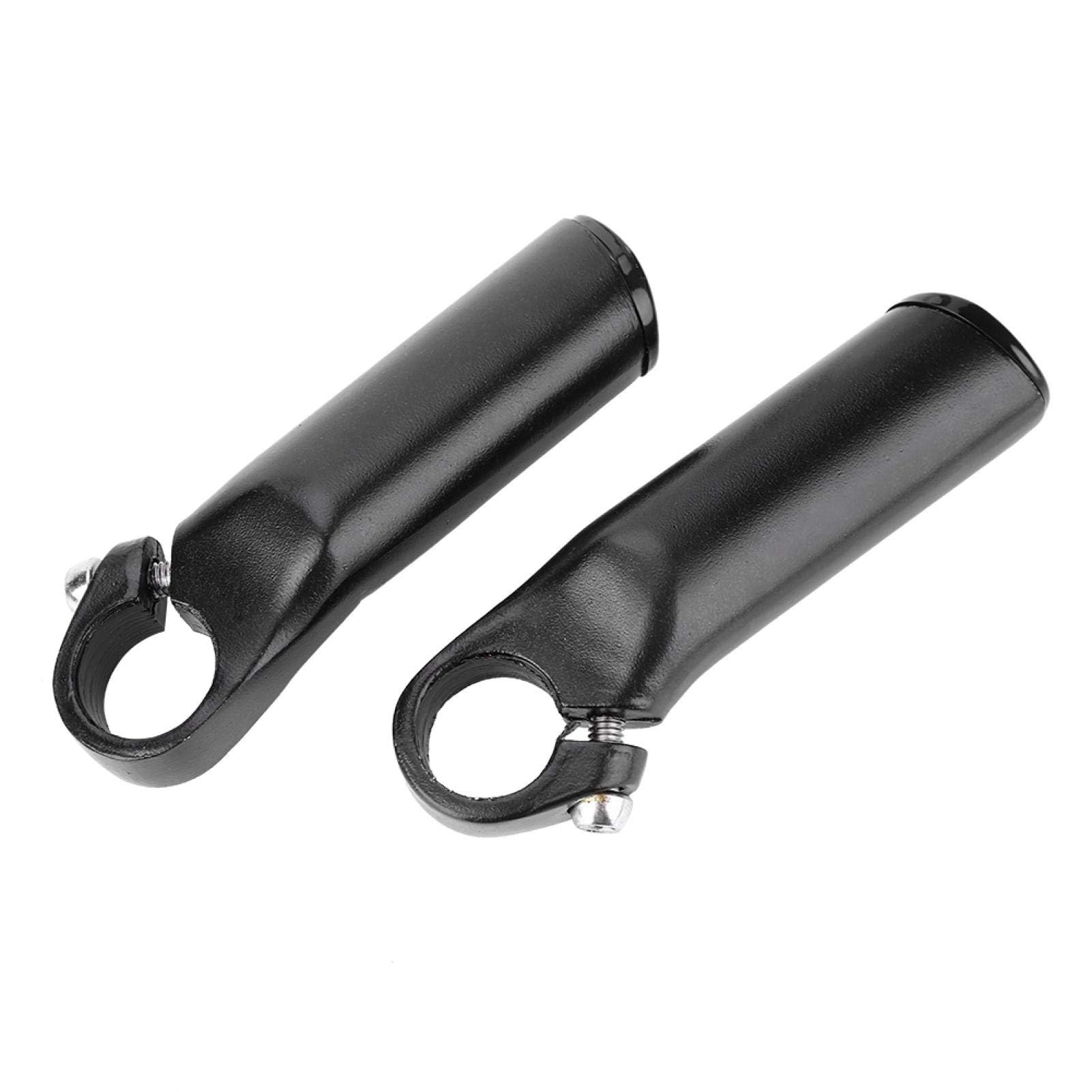 Cyrank Bicycle Bar Ends,Bike Handlebar End Security Bike Bar Ends,Bicycle Grips Bar Ends,Aluminum Alloy Bar Ends Mountain Bike Handlebars for Mountain Bike Road Bike and Most Bike