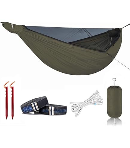 Amazon.com: ENO SuperSub Ultralight Hammock Yellow | Steel