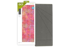 AccuQuilt Go Fabric Cutting Dies, 2-1/2-Inch, Strip Cutter